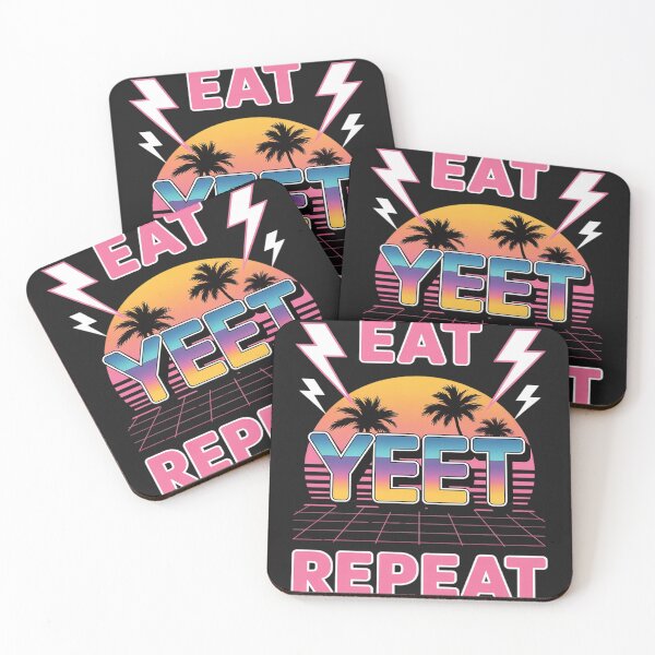 Item preview, Eat Sleep Yeet Repeat Pink Ver designed and sold by GaryBellcvbnb.