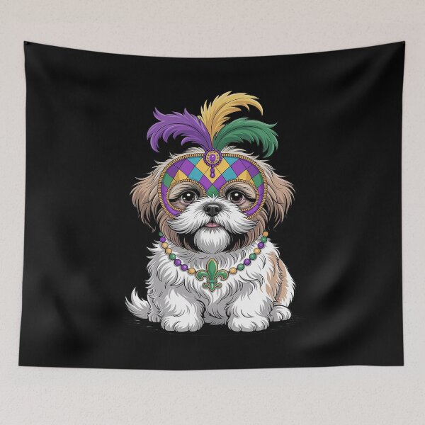 Item preview, Mardi Gras Dog Lover New Orleans Louisiana Carnival 2026 designed and sold by repconomArt.