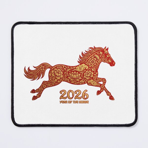 Item preview, Year of the Horse 2026 - Chinese New Year Zodiac designed and sold by WojcikDesigners.
