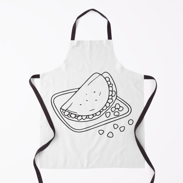 Item preview, A tortilla beside scattered corn kernels on a tray designed and sold by rasagamastore.