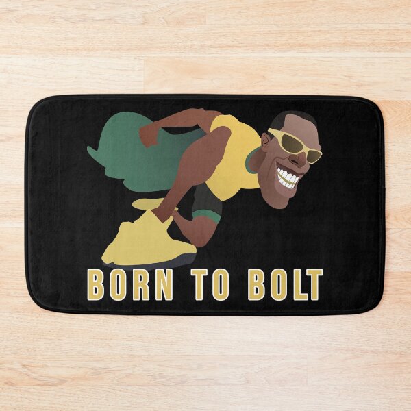 Item preview, Born to Bolt | Speed Runner Caricature Design for Athletes designed and sold by DG-ShopLT.