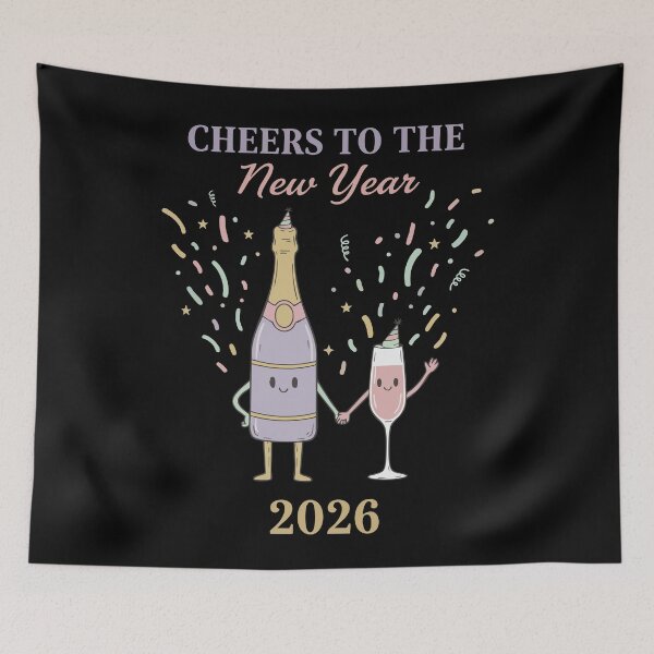 Item preview, Cheers To The New Year 2026 Celebration designed and sold by LuminOrb.