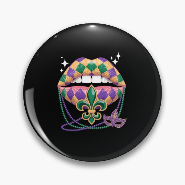 Item preview, Mardi Gras Lip Women Costume Funny for Women Girl designed and sold by repconomArt.