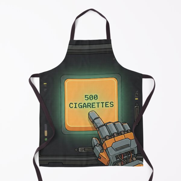 Item preview, 500 Cigarettes - Retro Sci-Fi Vending Machine designed and sold by ryanguas.
