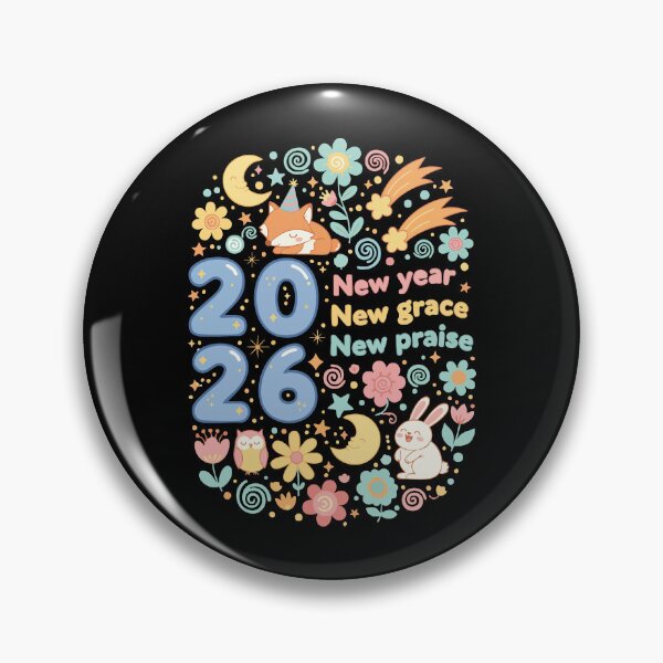 Item preview, 2026 New Year New Grace New Praise designed and sold by LuminOrb.