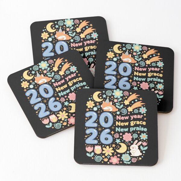 Item preview, 2026 New Year New Grace New Praise designed and sold by LuminOrb.