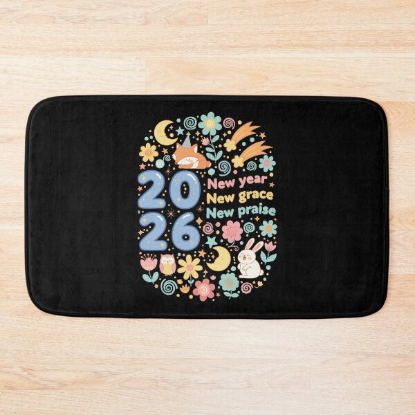 Item preview, 2026 New Year New Grace New Praise designed and sold by LuminOrb.