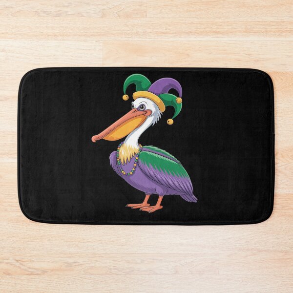 Item preview, Mardi Gras Pelican Louisiana Parade Animal Lover Mens Womens designed and sold by repconomArt.