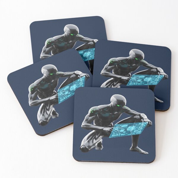 Item preview, Elite Cyberpunk Android - Holographic Data Interface designed and sold by Dakson Design - Fantasy Art.