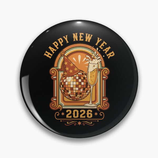 Item preview, Happy New Year 2026 Celebration Vibes designed and sold by LuminOrb.