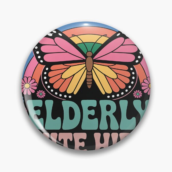 Item preview, Elderly White Hippie Trending Funny Saying 389 designed and sold by GaryBellcvbnb.