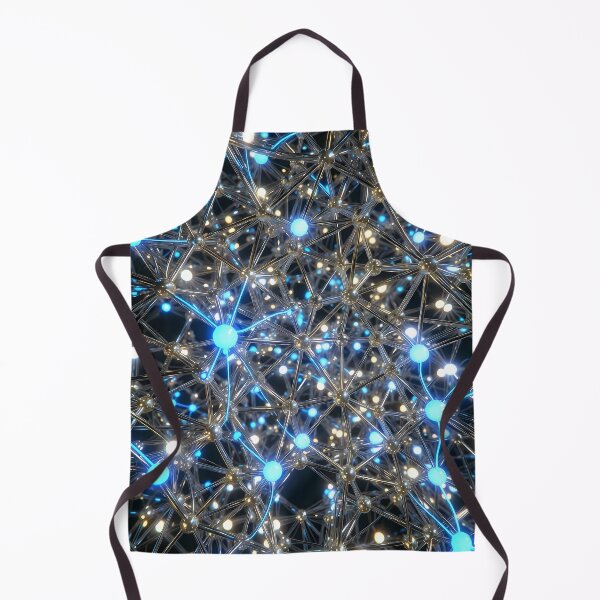Item preview, Scifi Theme Bluish Purple Texture of Asymmetrical Glowing Biological Neuron Synapses (image size 7840x11680) designed and sold by Digital-Davinci.