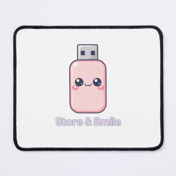 Item preview, Store & Smile – Cute Kawaii USB Stick Buddy designed and sold by Smile-AlNo.