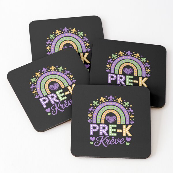Item preview, Mardi Gras Teacher Pre-K Krewe Rainbow Leopard Carnival Men Women Kids designed and sold by repconomArt.