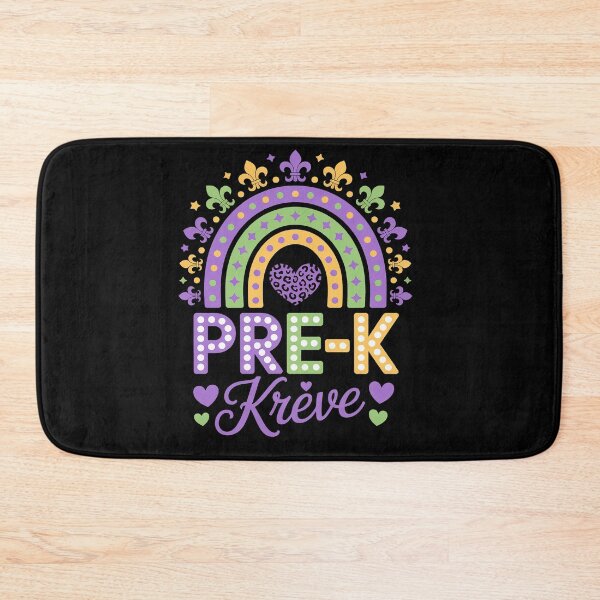 Item preview, Mardi Gras Teacher Pre-K Krewe Rainbow Leopard Carnival Men Women Kids designed and sold by repconomArt.