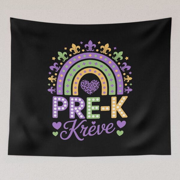 Item preview, Mardi Gras Teacher Pre-K Krewe Rainbow Leopard Carnival Men Women Kids designed and sold by repconomArt.