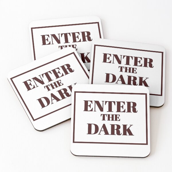 Item preview,  Enter The Dark – Horror Retro Typography Aesthetic Design designed and sold by THE RILONA.