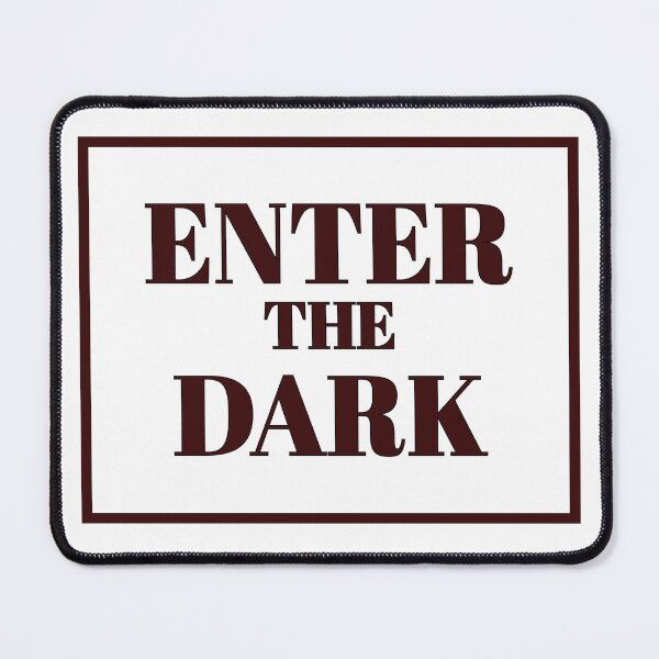 Item preview, Enter The Dark – Horror Retro Typography Aesthetic Design designed and sold by THE RILONA.