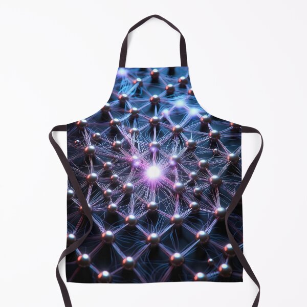 Item preview, Scifi Theme Bluish Purple Texture of Asymmetrical Glowing Biological Neuron Synapses (image size 7840x11680) designed and sold by Digital-Davinci.
