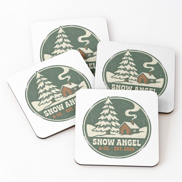 Item preview, Snow Angel & Co. - Vintage Style Winter Cabin designed and sold by GemajoStudio.