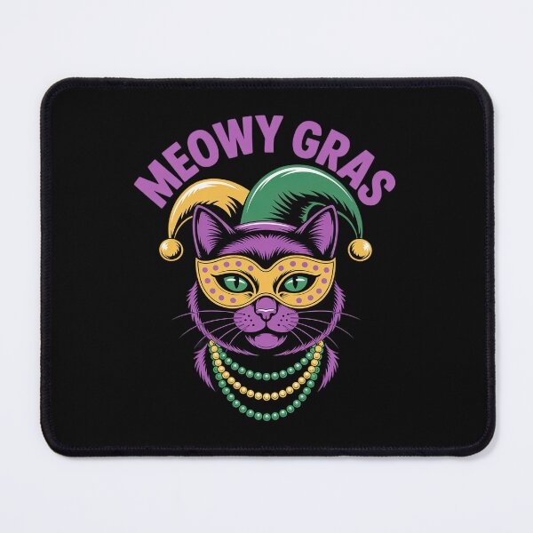 Item preview, Meowy Gras Mardi Gras Cat Lover for Men Women designed and sold by repconomArt.
