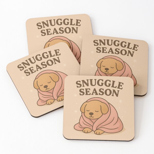 Item preview, Snuggle Season Sleeping Puppy – Cozy Winter Dogmom Design designed and sold by dogmomtees.