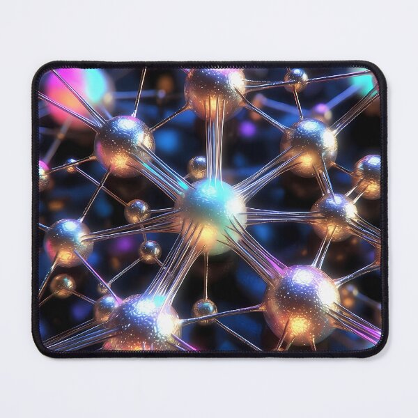 Item preview, Scifi Theme Bluish Purple Texture of Asymmetrical Glowing Biological Neuron Synapses (image size 7840x11680) designed and sold by Digital-Davinci.