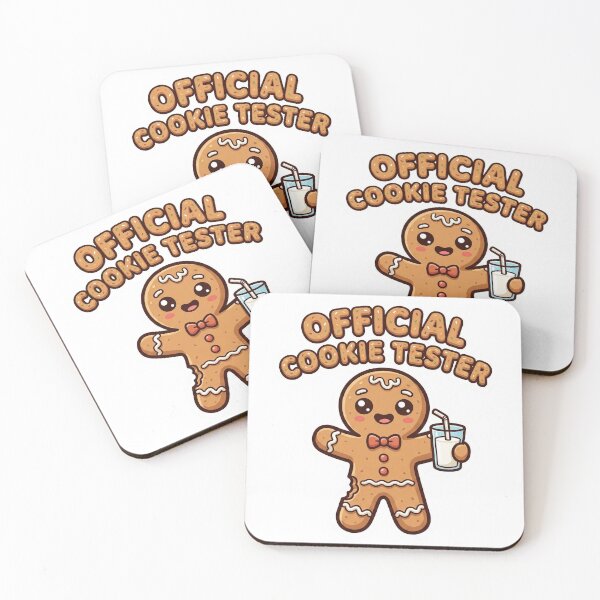 Item preview, Official Cookie Tester - Funny Cute Gingerbread Man designed and sold by GemajoStudio.