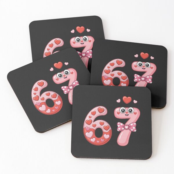 Item preview, Funny Six Seven 6 7 Meme for Men Women Kids Valentine Girl  designed and sold by ArleneRowe.