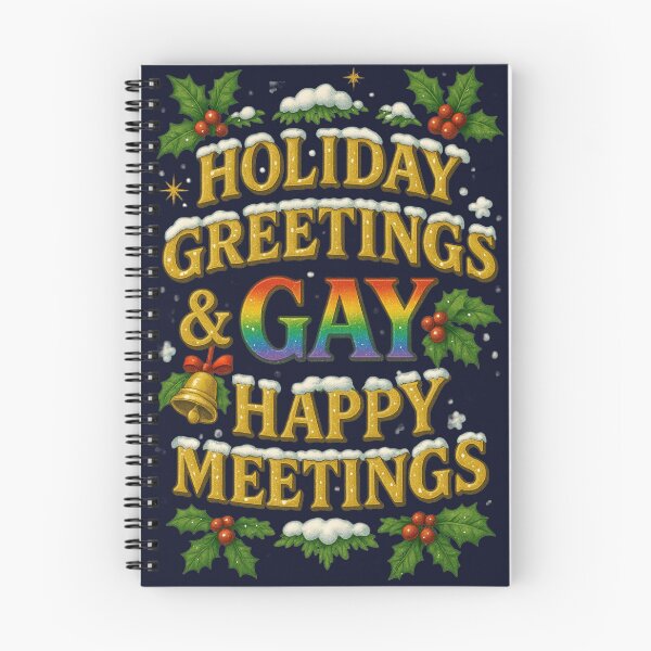 Item preview, Gay Happy Meetings designed and sold by WeirdMDK.