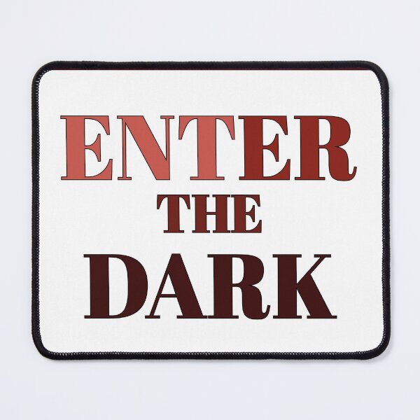 Item preview, Enter The Dark – Horror Retro Typography Aesthetic Design designed and sold by THE RILONA.