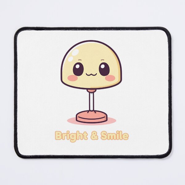 Item preview, Bright & Smile – Cute Kawaii Desk Lamp Buddy designed and sold by Smile-AlNo.