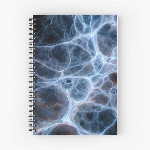 Item preview, Scifi Theme Bluish Purple Texture of Asymmetrical Glowing Biological Neuron Synapses (image size 7840x11680) designed and sold by Digital-Davinci.
