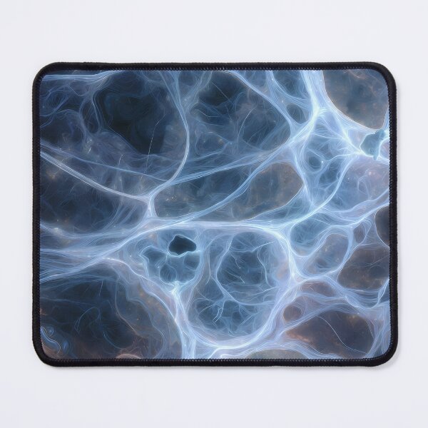 Item preview, Scifi Theme Bluish Purple Texture of Asymmetrical Glowing Biological Neuron Synapses (image size 7840x11680) designed and sold by Digital-Davinci.