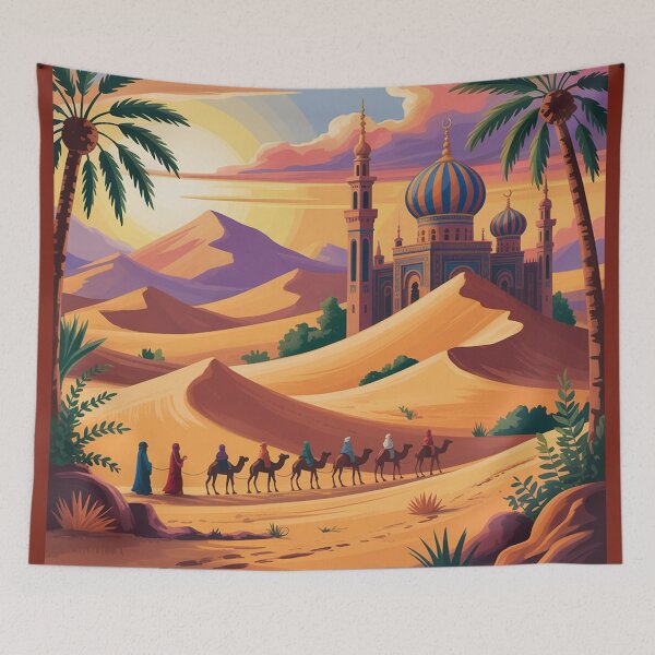 Item preview, A fantasy desert landscape. designed and sold by Lilashakti ⭐️ ⭐️ ⭐️ ⭐️ ⭐️.
