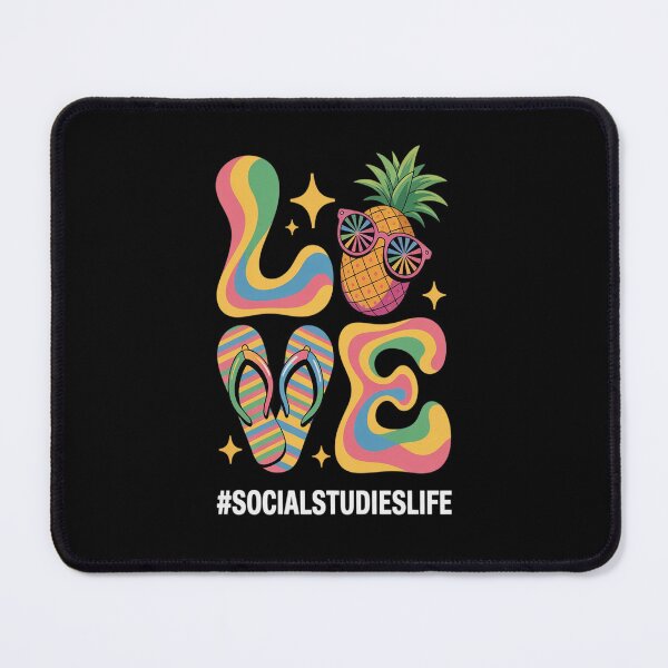 Item preview, Social Studies Love Pineapple Summer designed and sold by repconomArt.