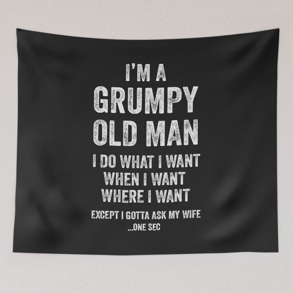 Item preview, Grumpy Old Man Funny Husband Gifts Dad Grandpa  designed and sold by ArleneRowe.