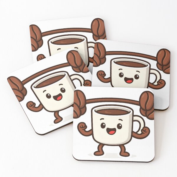 Item preview, "Strong Coffee Mug: Caffeine Power Lifting & Morning Workout Motivation" designed and sold by DesignRush786.