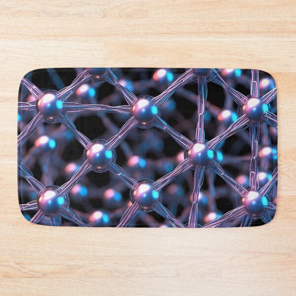 Item preview, Scifi Theme Bluish Purple Texture of Asymmetrical Glowing Biological Neuron Synapses (image size 7840x11680) designed and sold by Digital-Davinci.