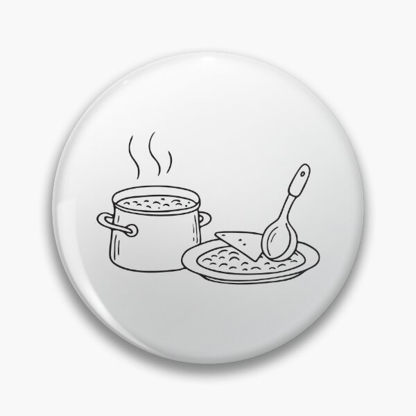 Item preview, A tortilla on plate beside ladle and stove of beans designed and sold by rasagamastore.
