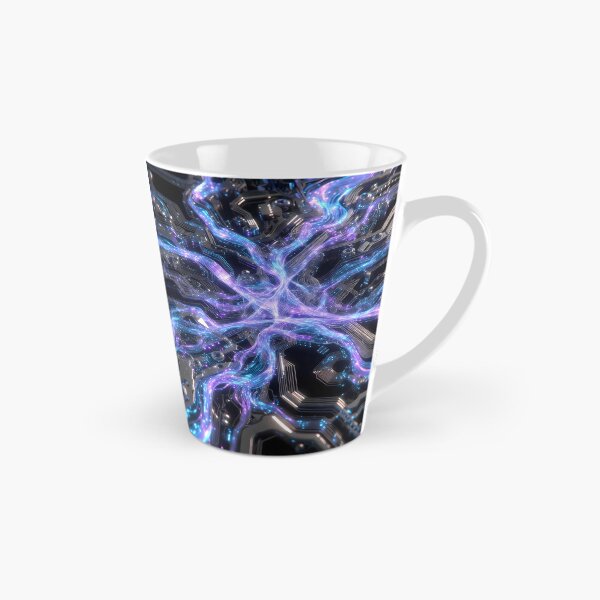 Item preview, Scifi Theme Bluish Purple Texture of Asymmetrical Glowing Biological Neuron Synapses (image size 7840x11680) designed and sold by Digital-Davinci.