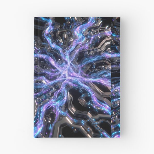 Item preview, Scifi Theme Bluish Purple Texture of Asymmetrical Glowing Biological Neuron Synapses (image size 7840x11680) designed and sold by Digital-Davinci.