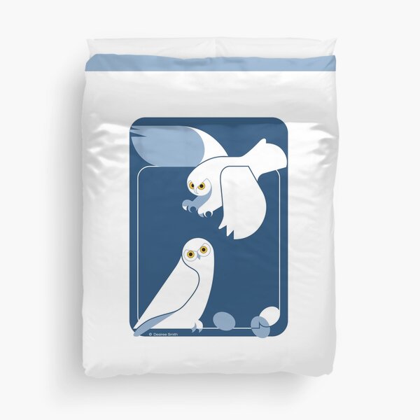 Snowy Owls #2 Duvet Cover