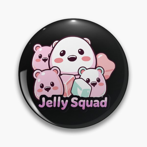 Item preview, Jelly Squat Pastel Kawaii Design designed and sold by Volkicetin.