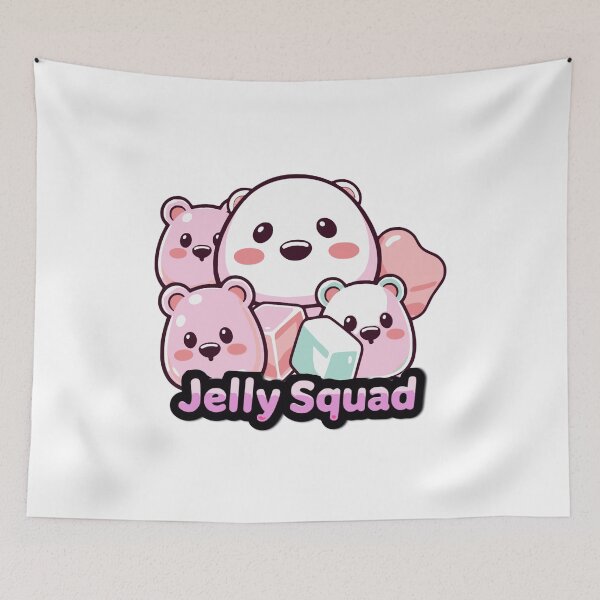 Item preview, Jelly Squat Pastel Kawaii Design designed and sold by Volkicetin.