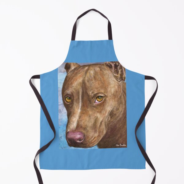 Item preview, A Beautiful Red Nose Pit Bull Painting designed and sold by ibadishi.