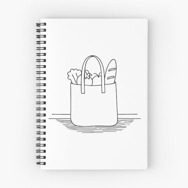 Item preview, A tote bag lying near groceries on the kitchen floor designed and sold by rasagamastore.