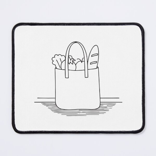 Item preview, A tote bag lying near groceries on the kitchen floor designed and sold by rasagamastore.