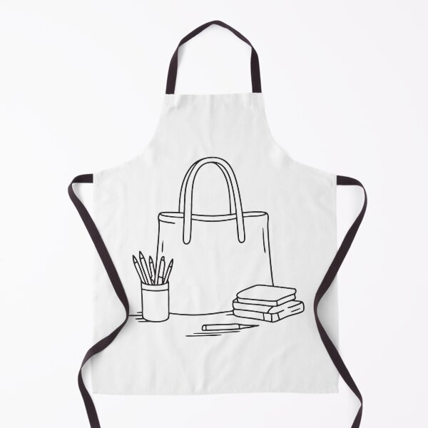 Item preview, A tote bag resting beside a sketchpad designed and sold by rasagamastore.