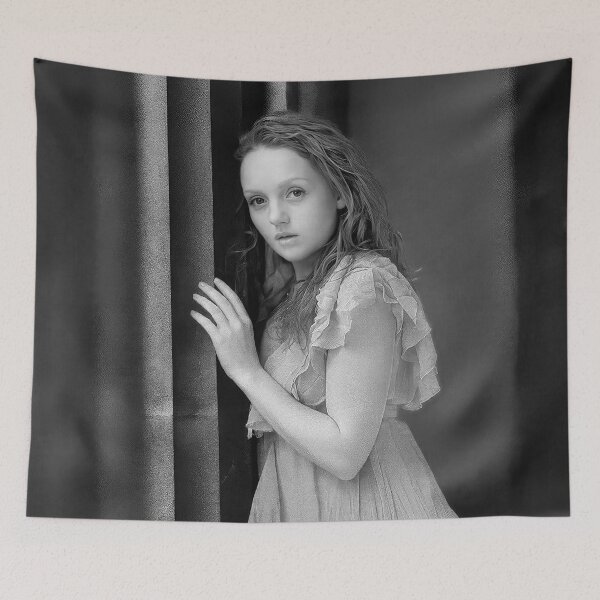 Item preview, Ivory Flame Fashion Mono designed and sold by angandfphoto.